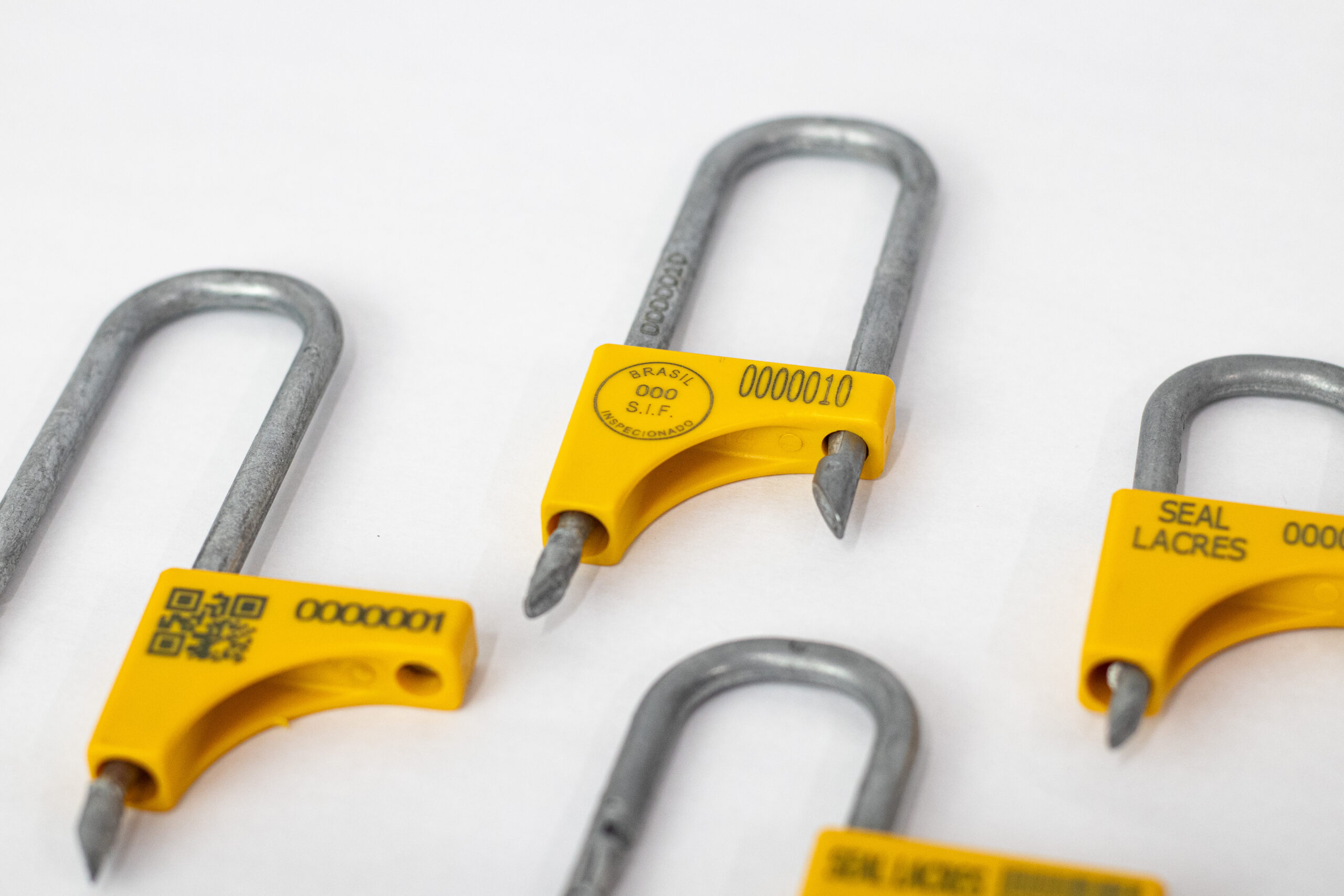 Lacres de Segurança Mosquetão da Seal Lacres protegendo exportações de commodities agrícolas.