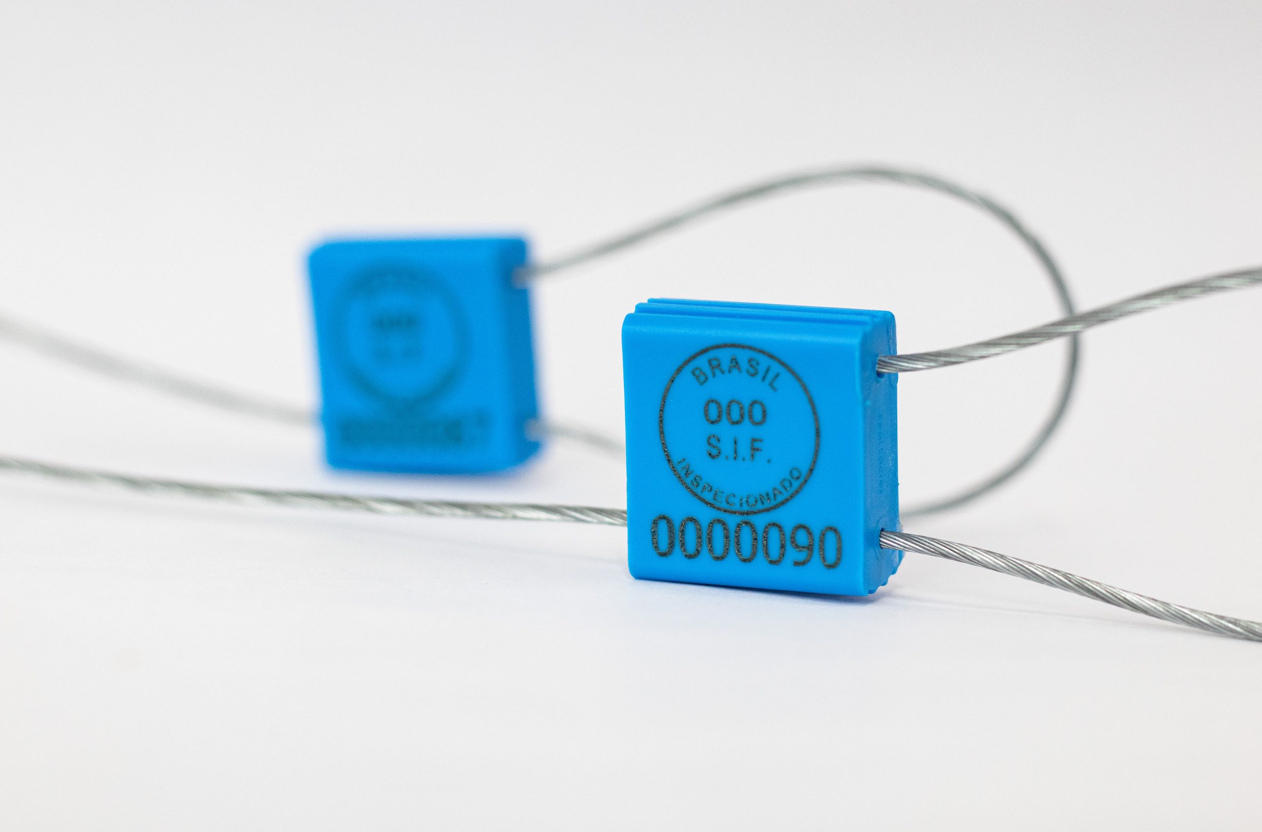 Lacre de segurança Cadeado Blindado.