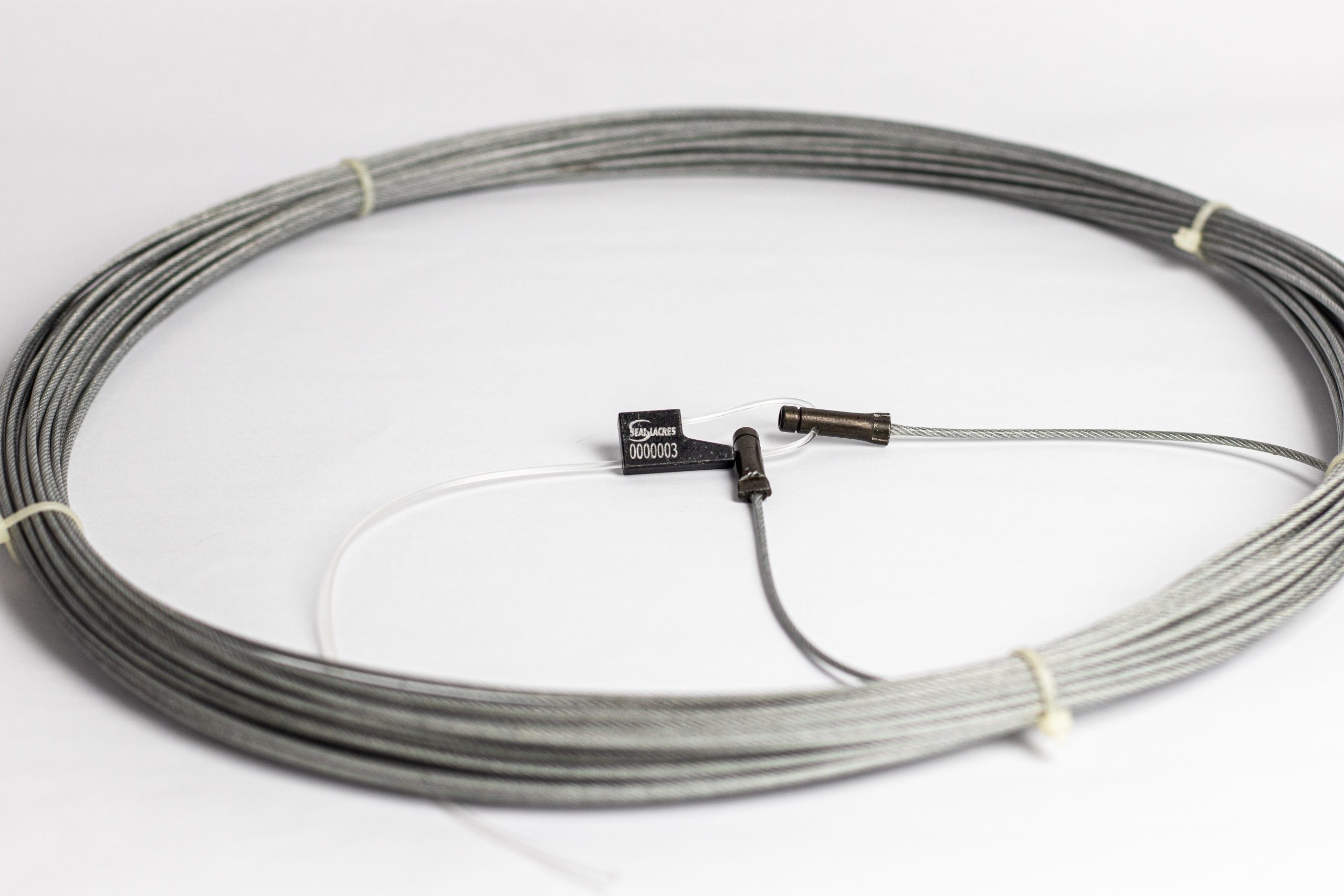 Lacre de segurança cabo de aço da Seal Lacres.