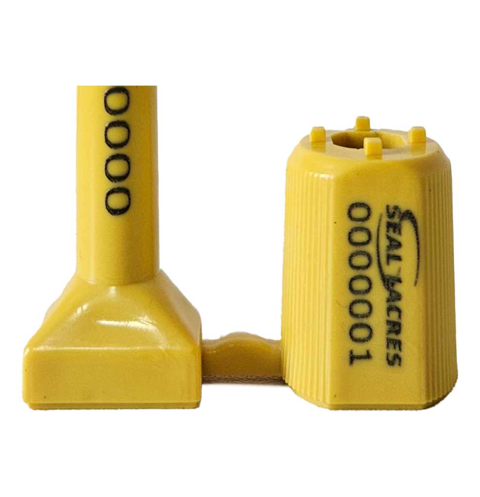 Lacre garrafinha Pino e Bucha Aberto Seal Lacres