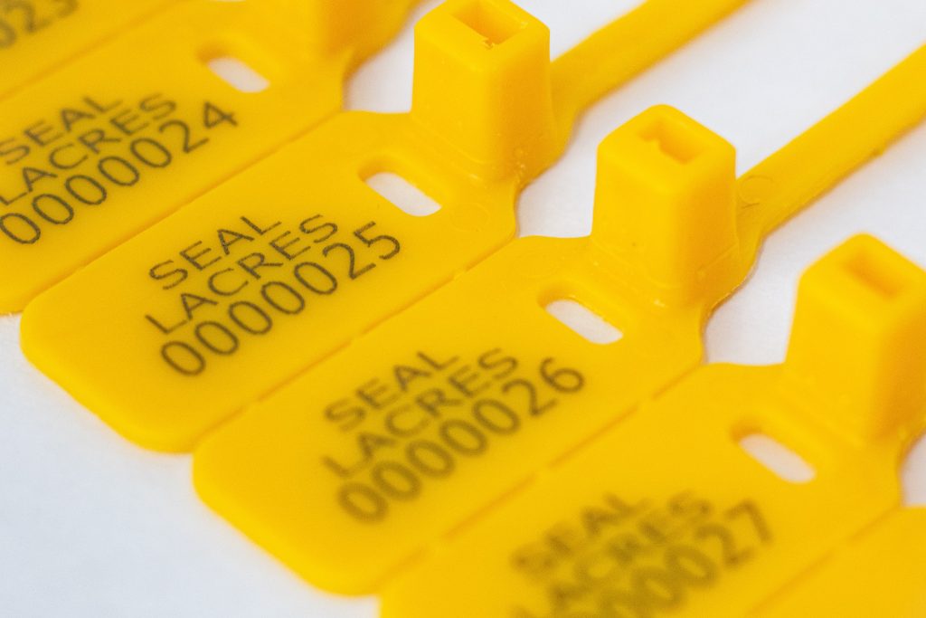 Lacre de segurança da Seal Lacres.